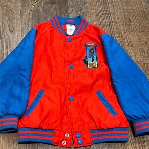 Marvel Kids Spider-Man Red and Blue Bomber Jacket